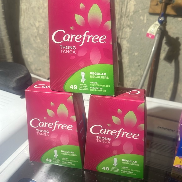 Carefree thing tanga regular liners (3 pack) 49 each - Picture 1 of 1